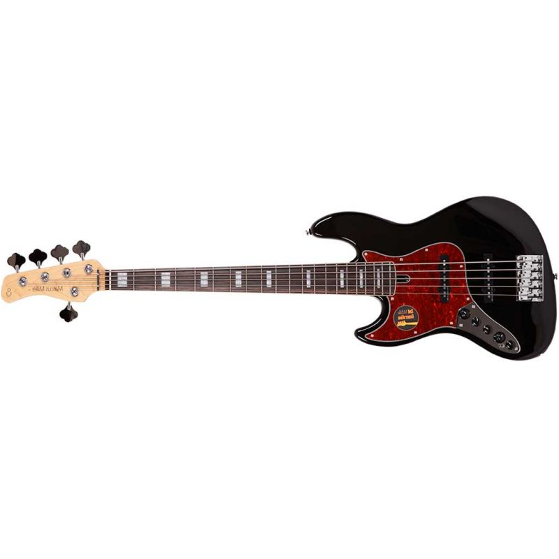 Marcus Miller V7 Alder 5 String Left-Handed Bass in Black