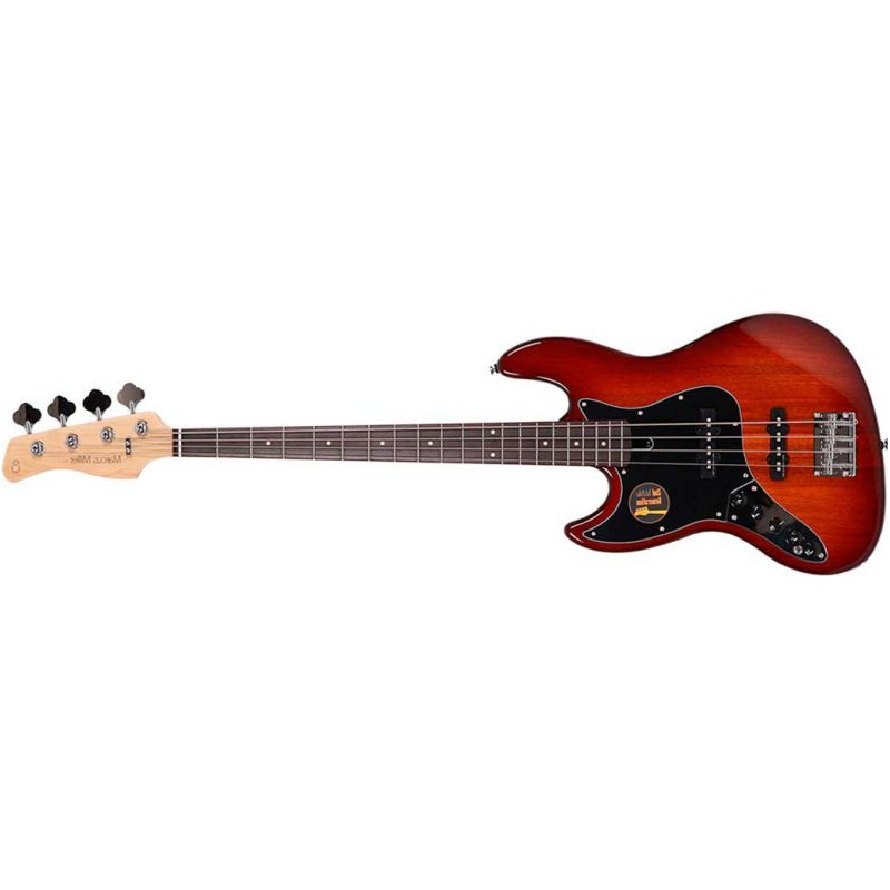 Marcus Miller V3 4 2nd Generation Left-Hand Tobacco Sunburst
