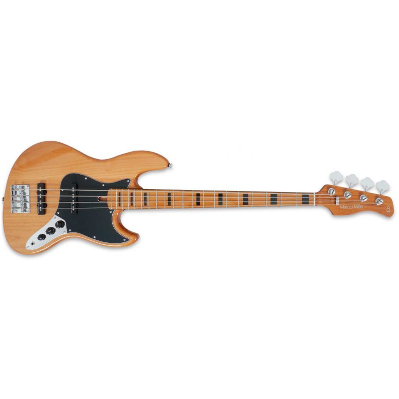 Marcus Miller V5 Alder 4 String Bass, Natural Finish