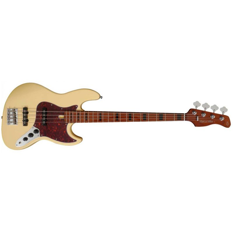 Marcus Miller V5 Alder 4 String Electric Bass - Vintage White