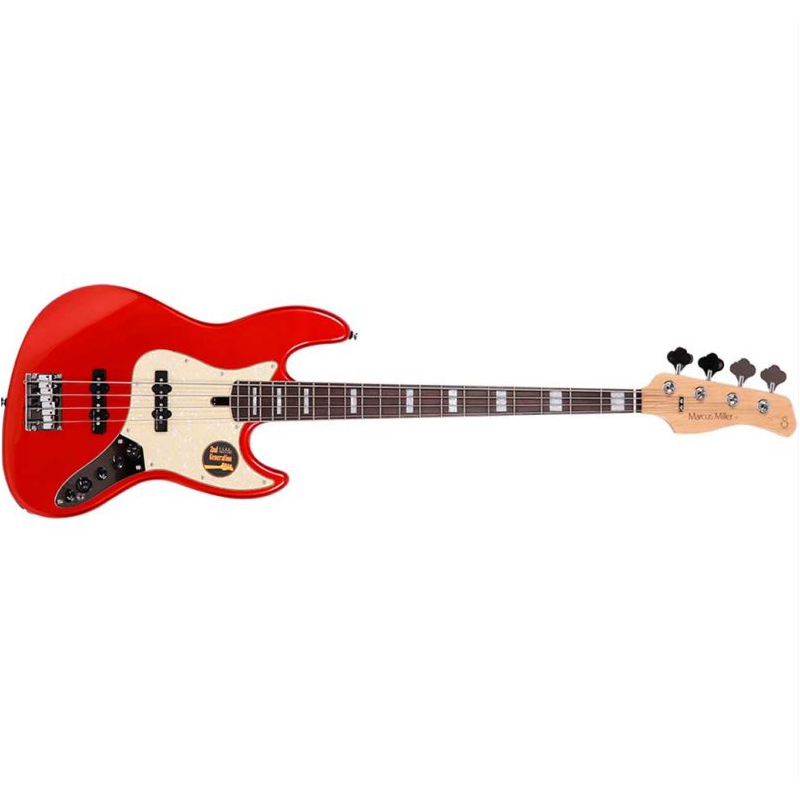 Marcus Miller V7 Alder 4-string Electric Bass in Metallic Red