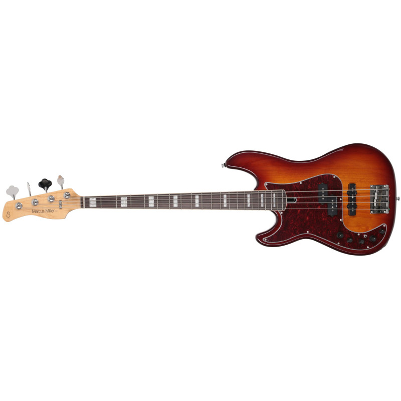 Marcus Miller P7 Alder 4-string Left-Handed Electric Bass in Tobacco Sunburst