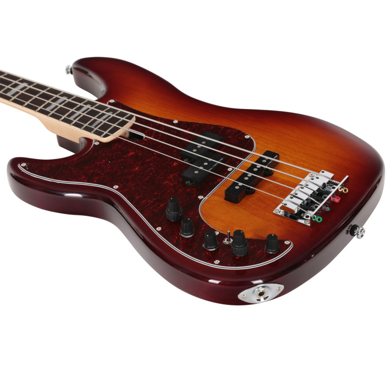 Marcus Miller P7 Alder 4-string Left-Handed Electric Bass in Tobacco Sunburst