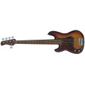 Marcus Miller P5 Alder 5-string, 2nd Generation, Tobacco Sunburst, Left-Handed