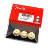 Fender Kit Botones Strato Aged White
