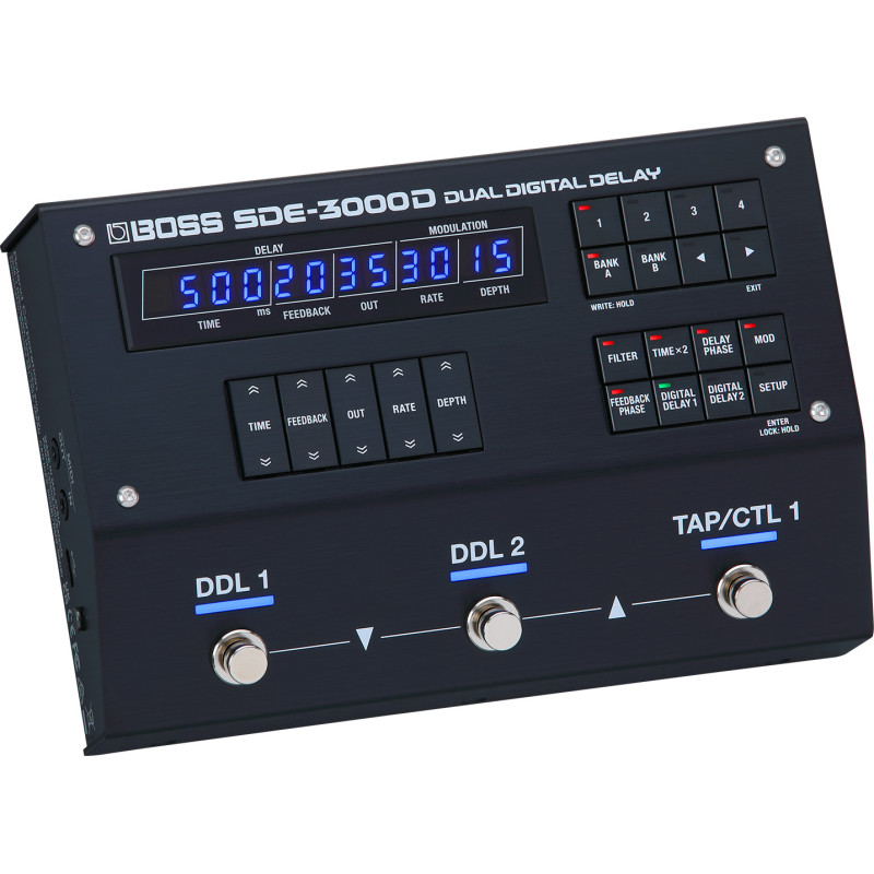 Boss SDE-3000D Dual Digital Delay Effects Pedal