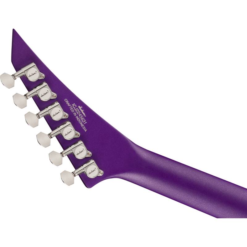 Jackson X Rhoads RRX24 Purple Metallic with Black Bevels