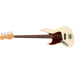 Fender American Pro II Jazz Bass Left-Handed RW Olympic White