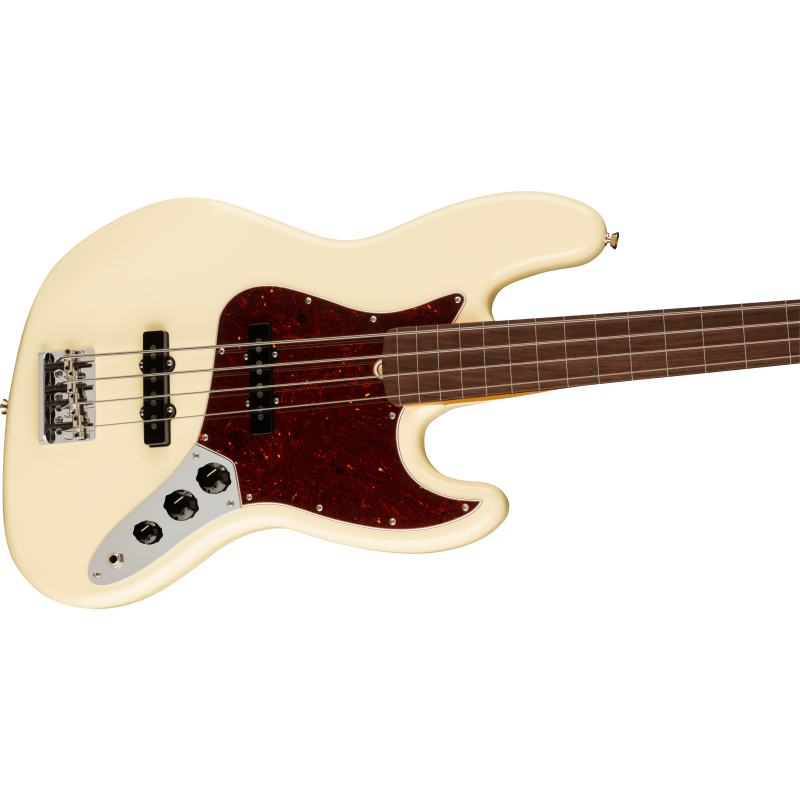 Fender American Pro II Jazz Bass FL RW Olympic White