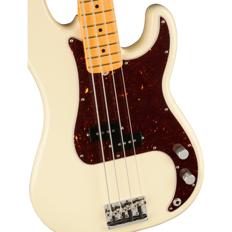 Fender American Pro II Precision Bass MN Olympic White
