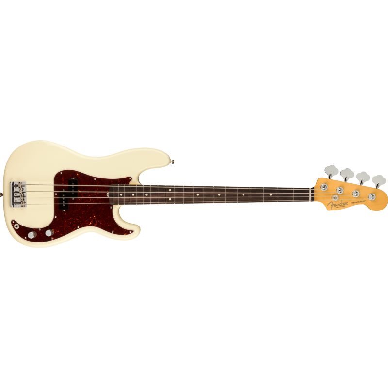 Fender American Pro II Precision Bass RW Olympic White