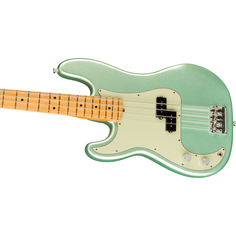 Fender American Pro II Precision Bass Left-Handed MN Mystic Surf Green