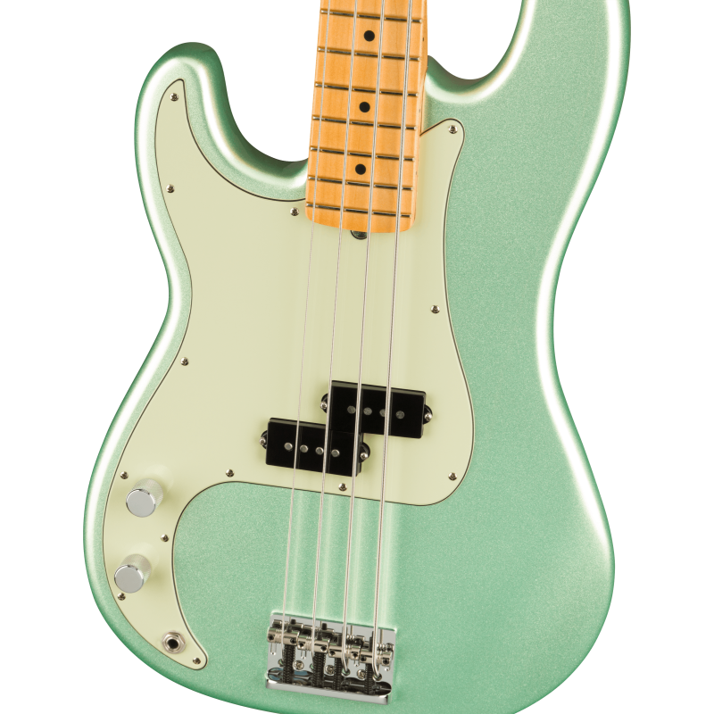 Fender American Pro II Precision Bass Left-Handed MN Mystic Surf Green