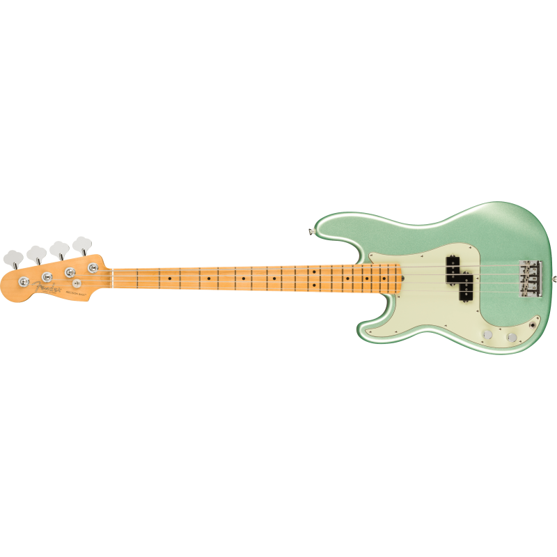 Fender American Pro II Precision Bass Left-Handed MN Mystic Surf Green