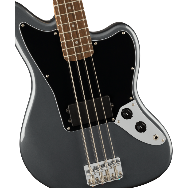 Fender Squier Affinity Jaguar Bass H LR Charcoal Frost Metallic