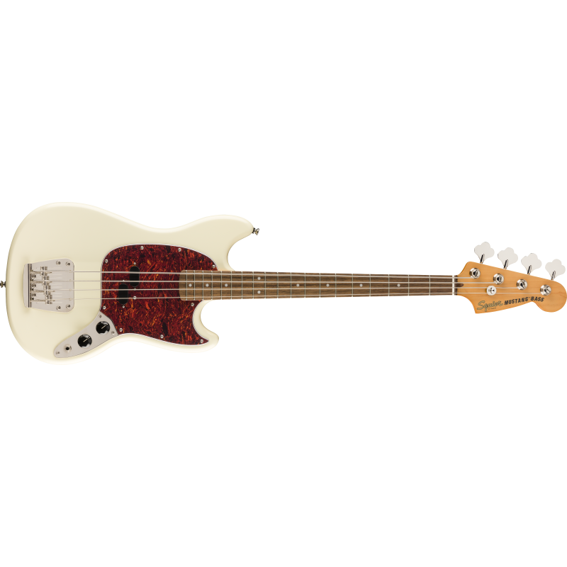 Fender Squier Classic Vibe '60s Mustang Electric Bass Olympic White