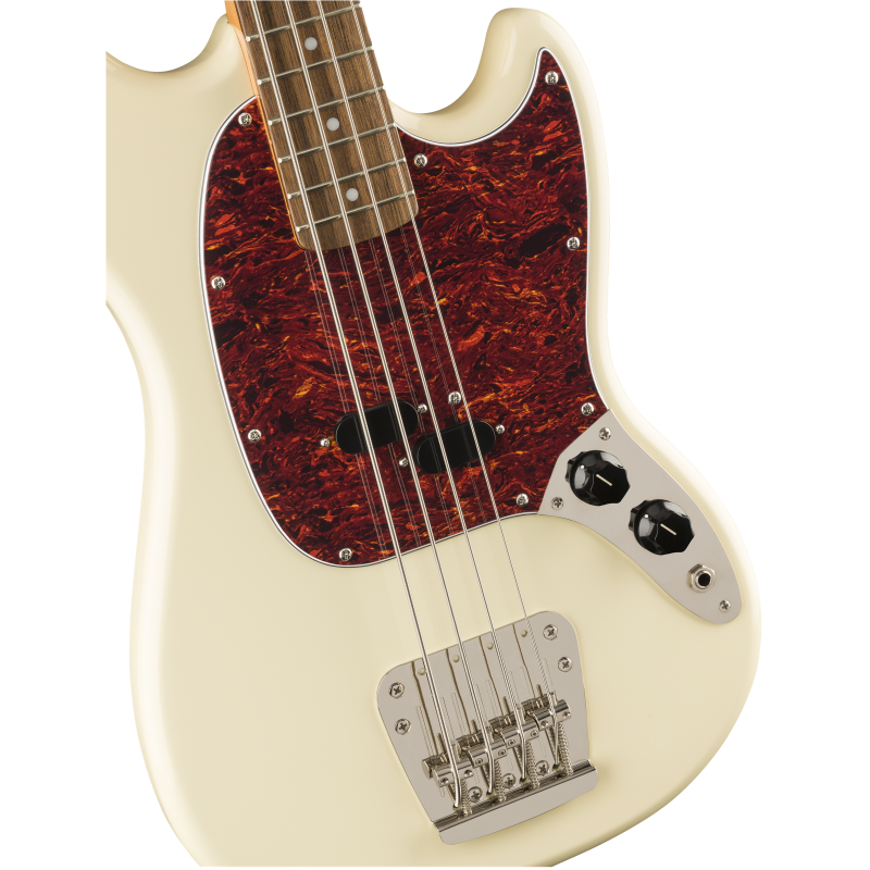 Fender Squier Classic Vibe '60s Mustang Electric Bass Olympic White