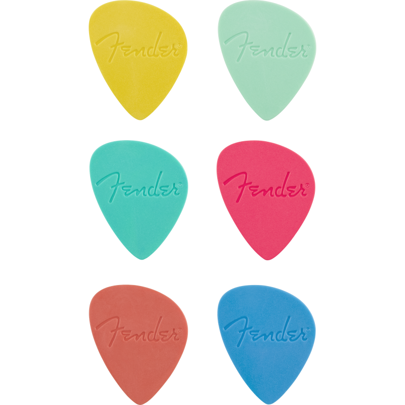 Fender Pick Offset Multi-color (6)