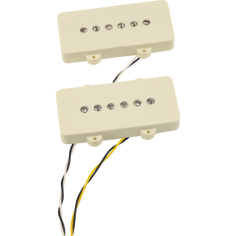 Fender Cunnife Cobalt Chrome Jazzmaster Pickup Set