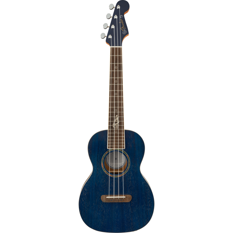 Fender Dhani Harrison Uke WN Sapphire Blue