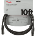 Fender Professional Series Cable Microphone 3m Black