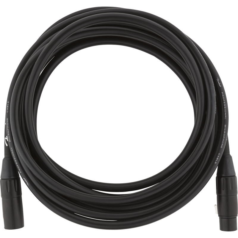 Fender Professional Series Cable Microphone 4,5m Black