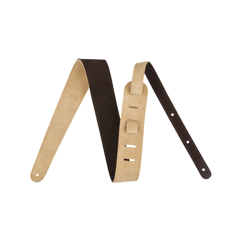 Fender Reversible Suede Strap Brown/Tan