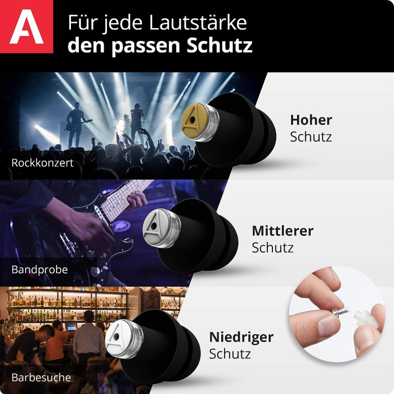 Alpine MusicSafe Pro White Earplugs