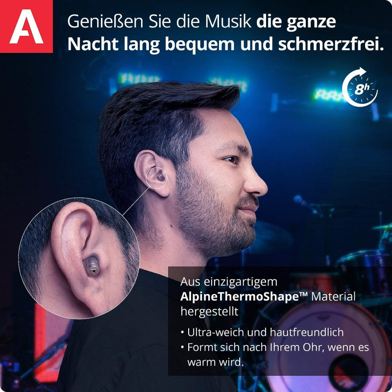 Alpine MusicSafe Pro White Earplugs
