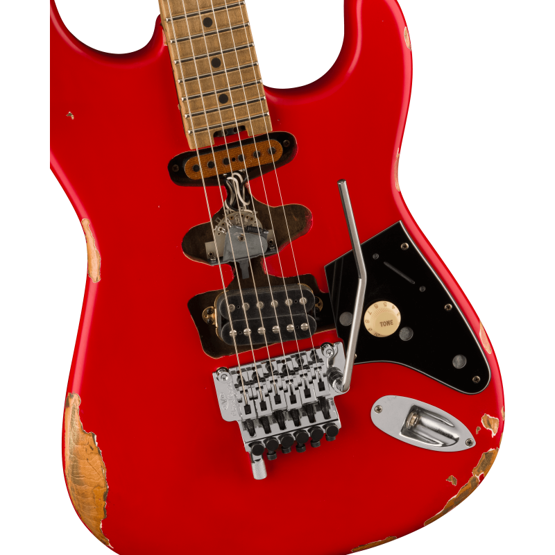EVH Frankenstein Relic Maple Red