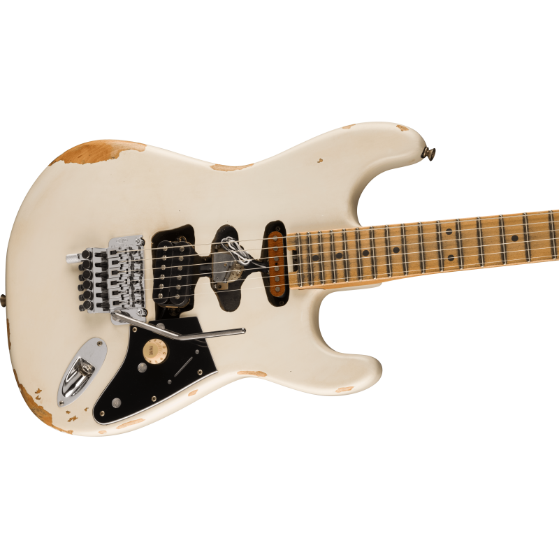 EVH Frankenstein Relic Maple White