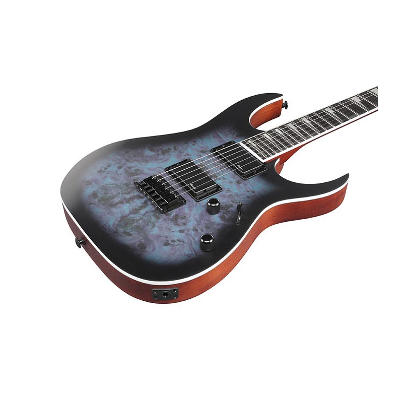 Ibanez GRG121PAR Brown Black Burst Flat