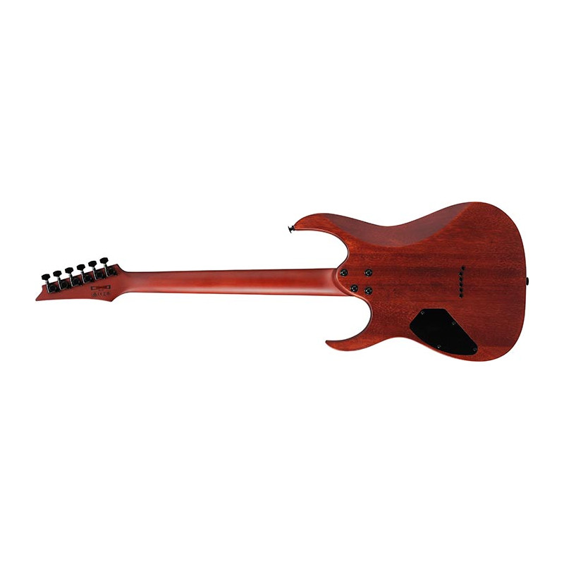Ibanez GRG121PAR Brown Black Burst Flat