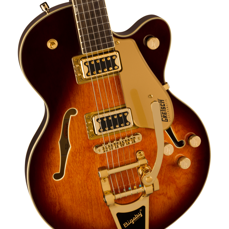 Gretsch G5655TG Electromatic JR with Gold Hardware and Single Barrel Burst Finish