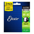 Elixir 16550 Optiweb Set 3x2 Eléctrica 9-42