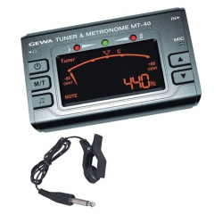 Gewa MT-40 Afinador/Metrónomo