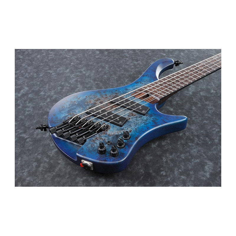 Ibanez EHB1505MS-PLF Pacific Blue Burst Flat