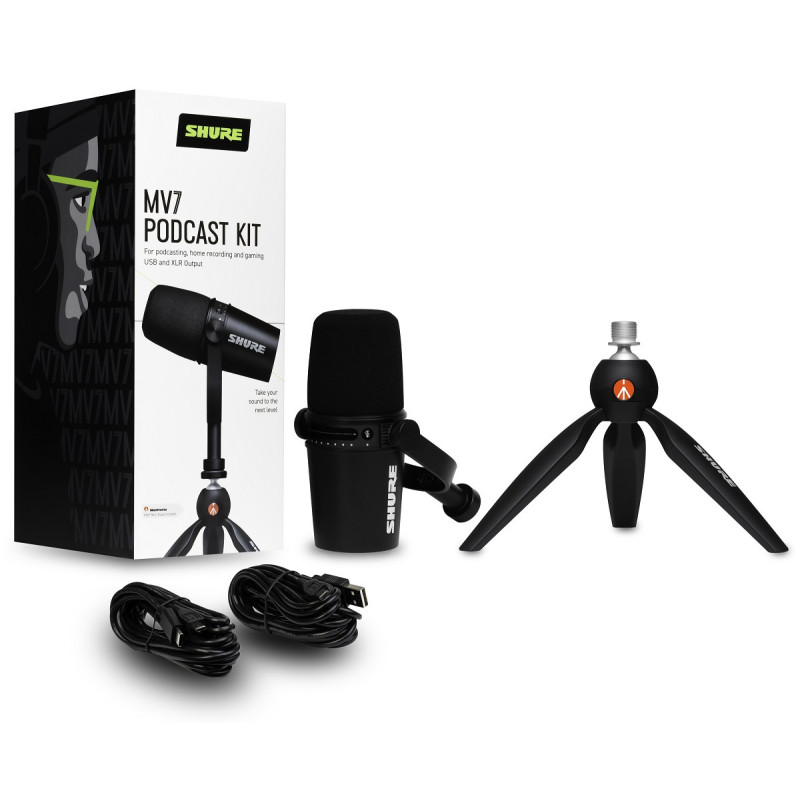 Shure MV7 Podcast Kit