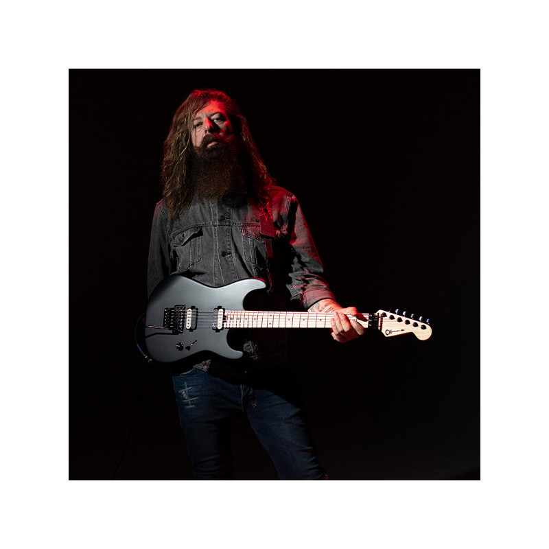 Charvel Jim Root Pro Mod SD1 Pro-Mod HH FR M Satin Black