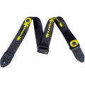 Charvel Strap Black-Yellow Logo