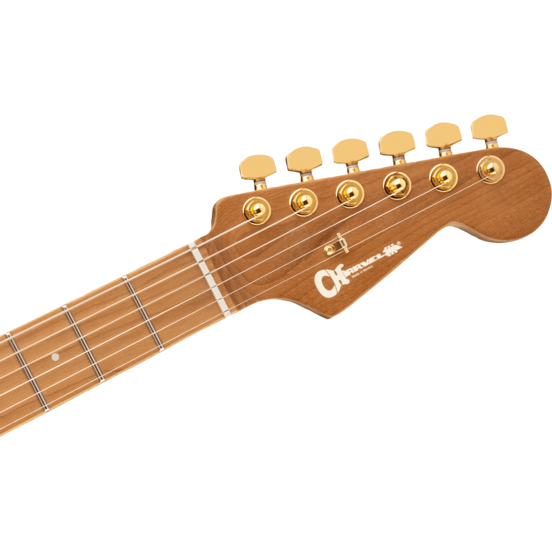 Charvel Pro Mod DK24 HH 2PT CM Transparent Black Burst