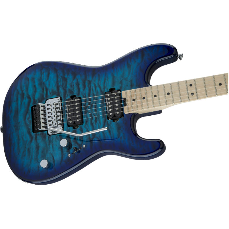 Charvel Pro Mod SD1 2H FR QM Chlorine Burst