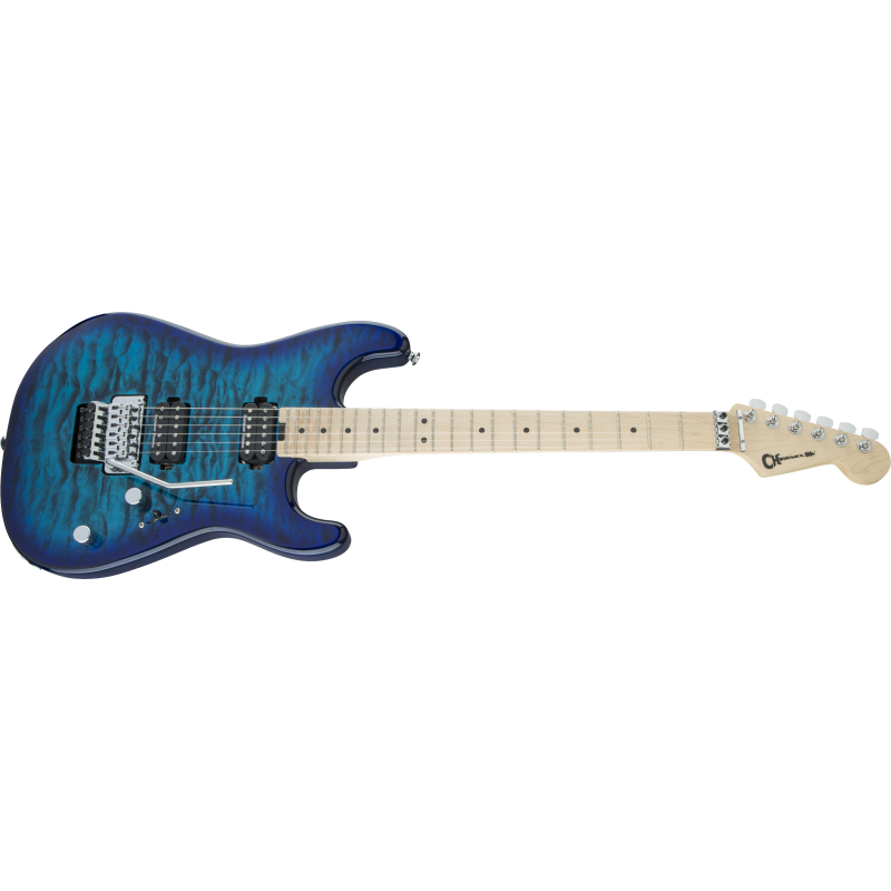 Charvel Pro Mod SD1 2H FR QM Chlorine Burst