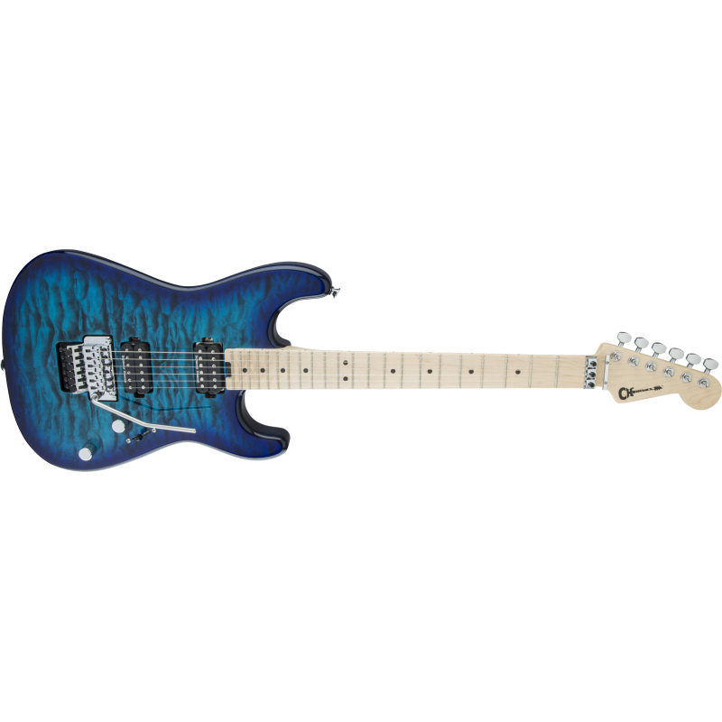 Charvel Pro Mod SD1 2H FR QM Chlorine Burst