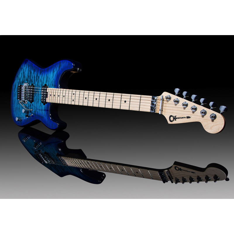 Charvel Pro Mod SD1 2H FR QM Chlorine Burst
