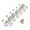Fender 70s F Tuner Chrome Clavijero
