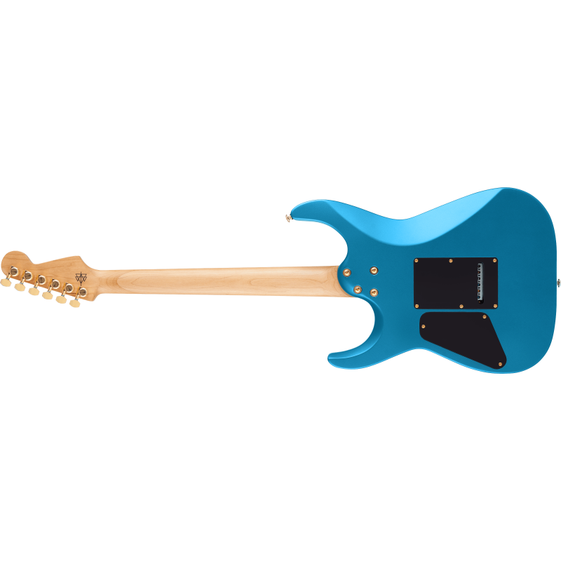 Charvel DK24-6 Angel Vivaldi Signature in Lucerne Aqua Firemist