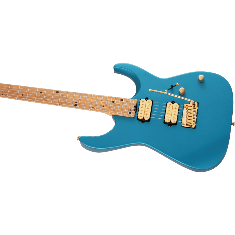 Charvel DK24-6 Angel Vivaldi Signature in Lucerne Aqua Firemist