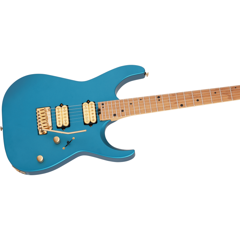 Charvel DK24-6 Angel Vivaldi Signature in Lucerne Aqua Firemist