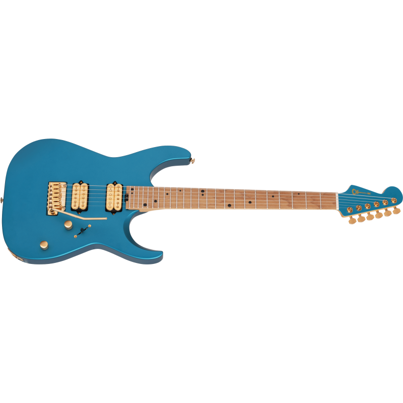 Charvel DK24-6 Angel Vivaldi Signature in Lucerne Aqua Firemist